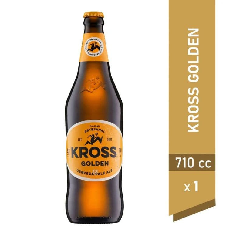 Cerveza Kross Golden Ale 5.3° 710 cc