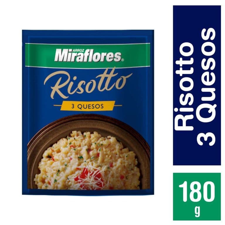Arroz Risotto 3 Quesos