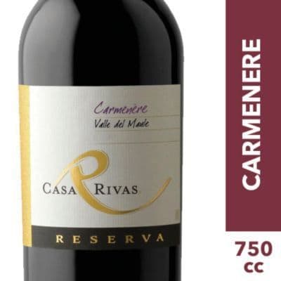 Vino Casa Rivas Reserva Carmenere 750 cc