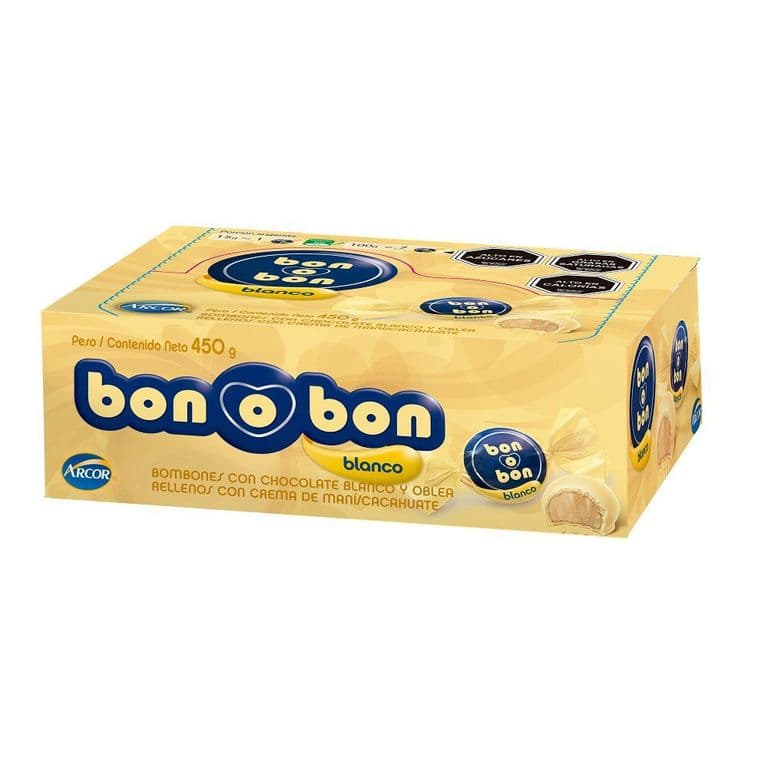 Chocolate Blanco Bon O Bon 450 g
