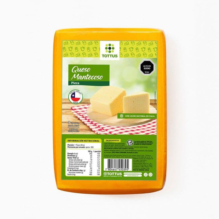 Queso Mantecoso Trozo Granel