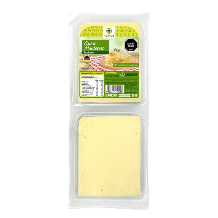 Queso Mantecoso Laminado Granel