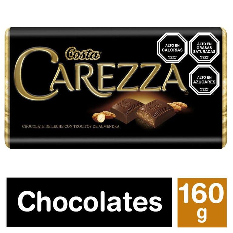 Chocolate de Leche con Almendras Costa 160 g