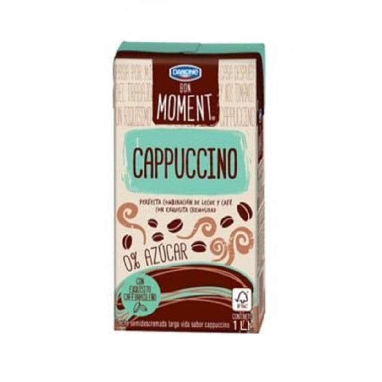 Leche Semidescremada Moment Sabor Cappuccino