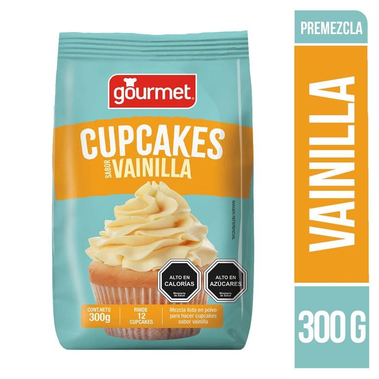 Premezcla para Cupcakes de Vainilla Gourmet 300 g