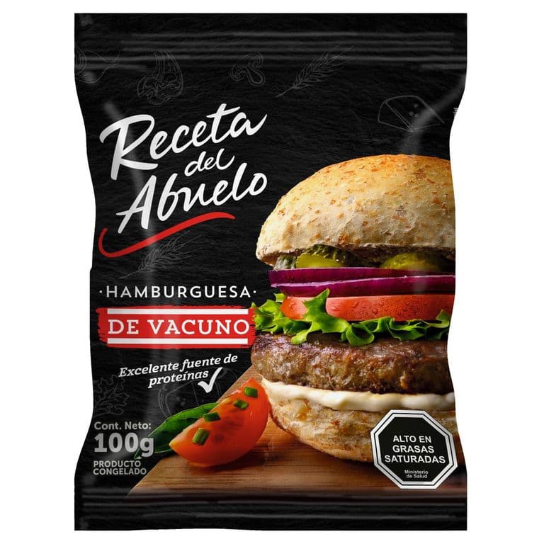 Hamburguesa de Vacuno Receta del Abuelo 100 g