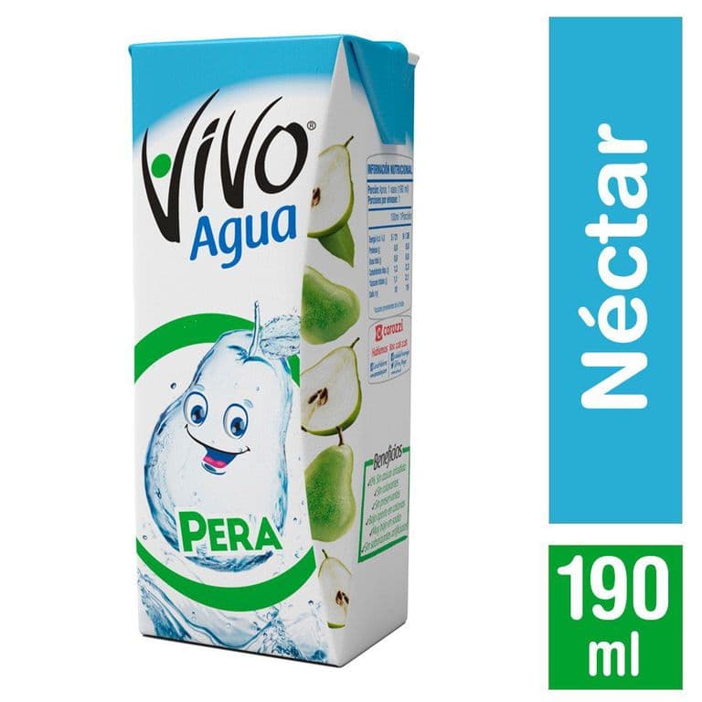 Pack 3 un. Agua Saborizada Pera 190 ml
