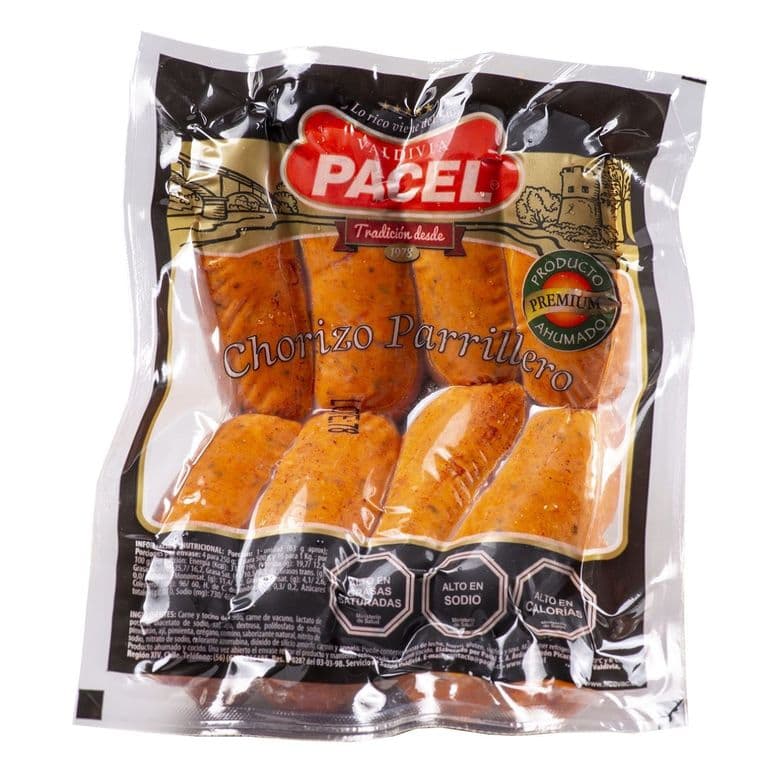 Chorizo Parrillero Pacel 500 g