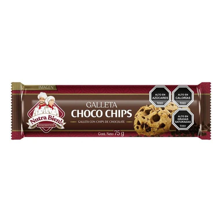 Galletas Nutra Bien Chocochip 75 g