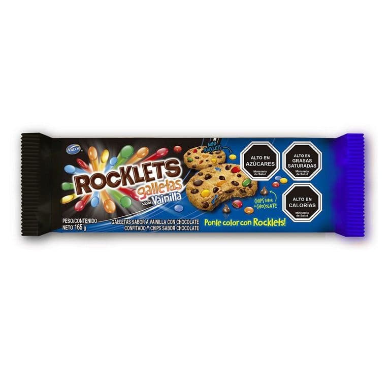 Galleta Rocklets Vainilla