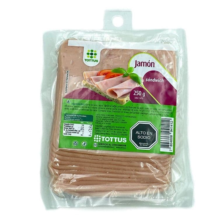 Jamón Sándwich Laminado