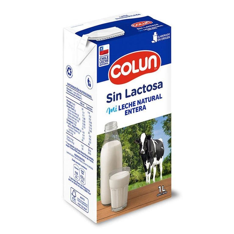 Leche Entera Natural Sin Lactosa