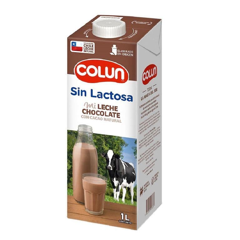 Leche Natural Sin Lactosa Sabor Chocolate