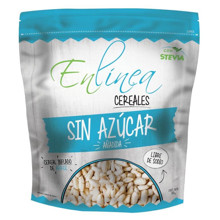 Cereal Inflado de Arroz Sin Azúcar En Linea 300 g