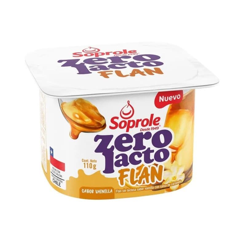 Flan Vainilla Zero Lacto