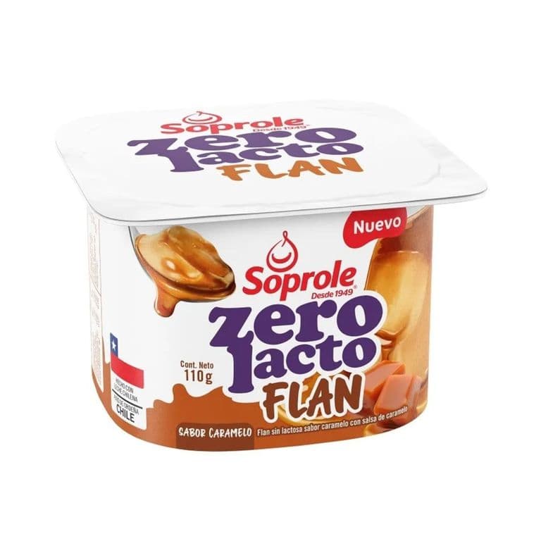 Flan Caramelo Zero Lacto