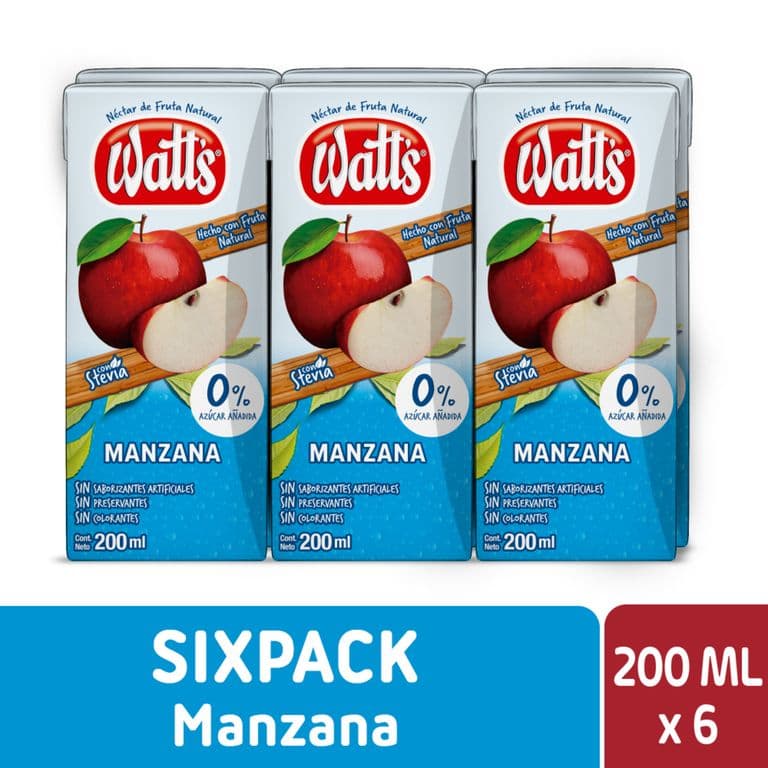 Nectar Manzana Light Watts