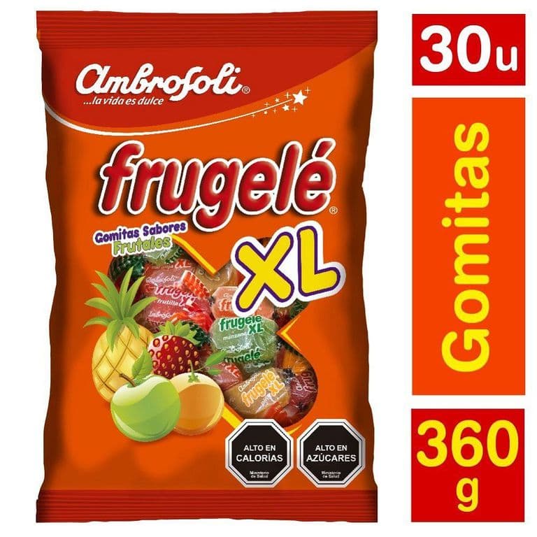 Gomitas Frugelé XL 360 g