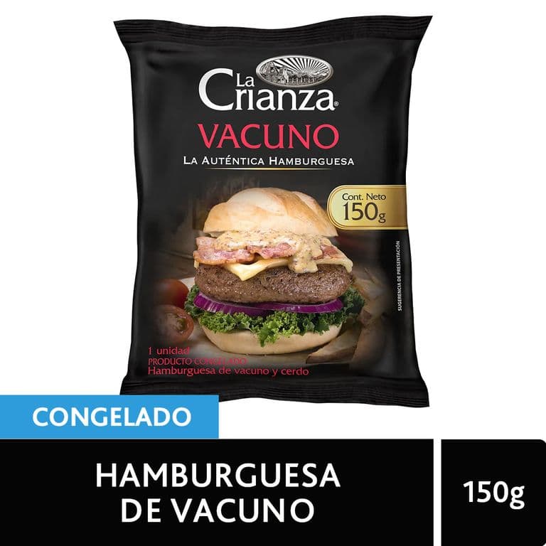 Hamburguesa de Vacuno La Crianza 150 g
