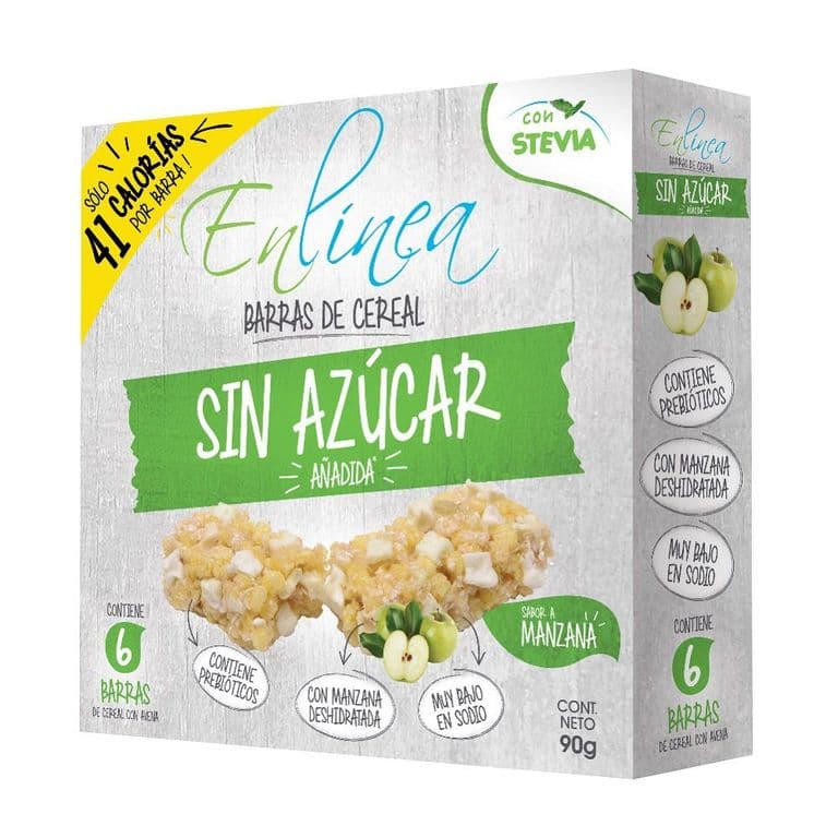 Barra Cereal Manzana Canela Sin Azúcar Añadida