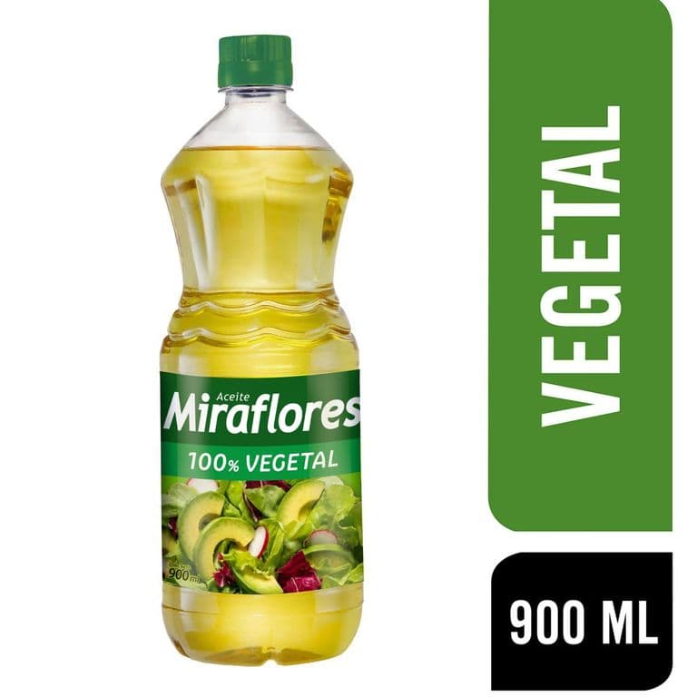 Aceite Vegetal Miraflores 900 ml