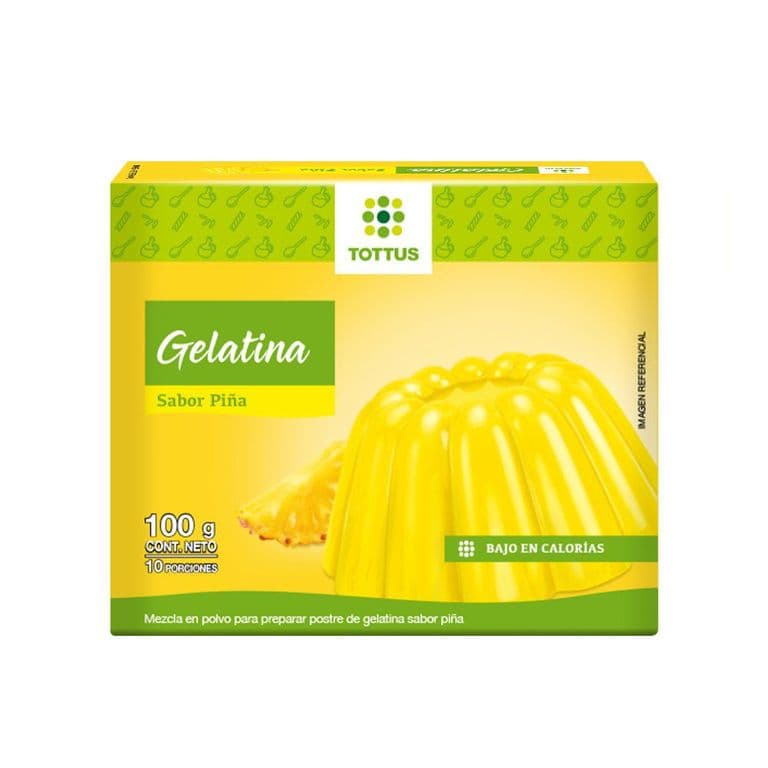 Gelatina Piña