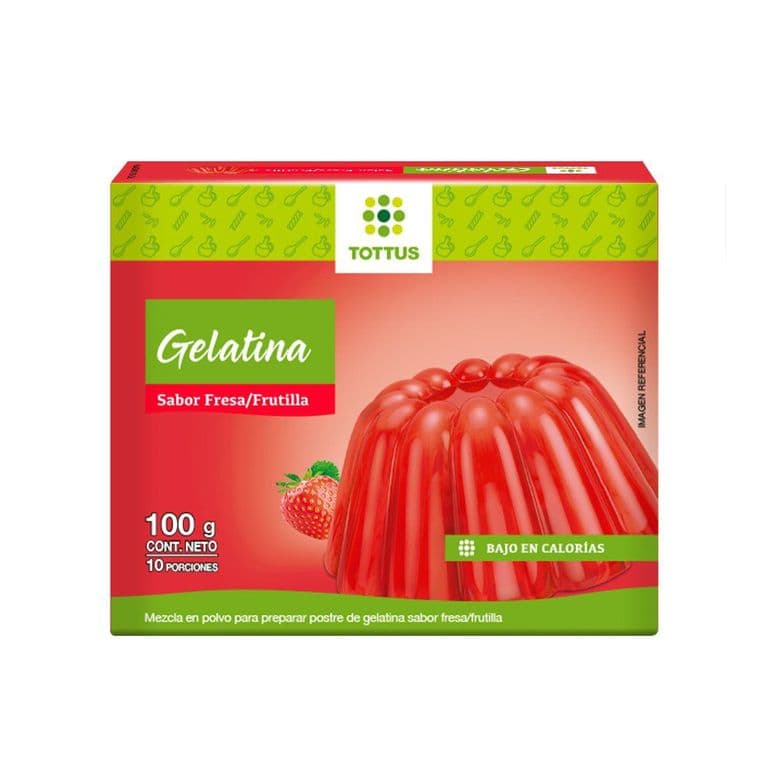 Gelatina Frutilla
