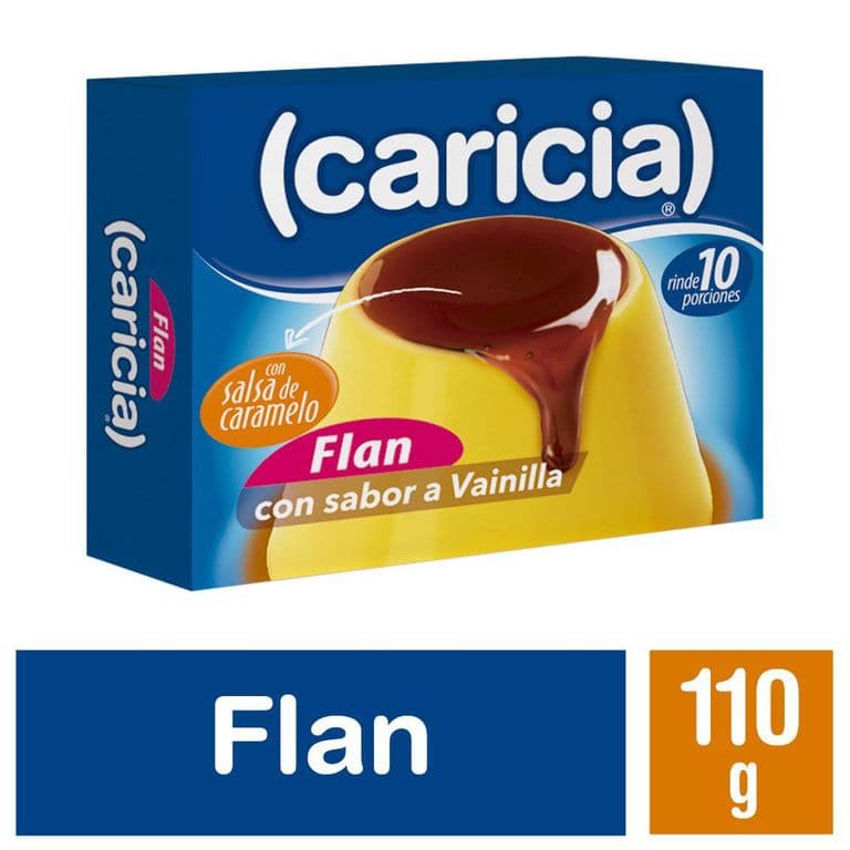 Flan Caricia Vainilla