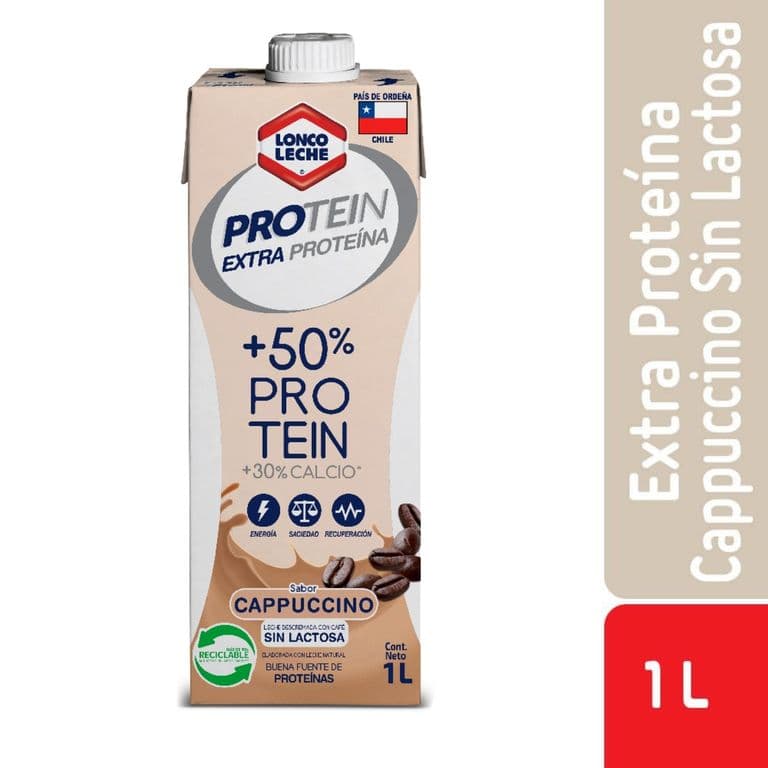Leche Descremada Proteín Sabor Cappuccino