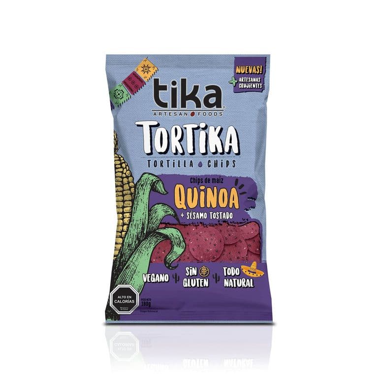 Tortillas Tika Quínoa Sésamo Tostado 180 g