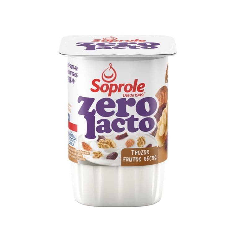 Yogurt Soprole Sin Lactosa Trozos Frutos Secos 155 g