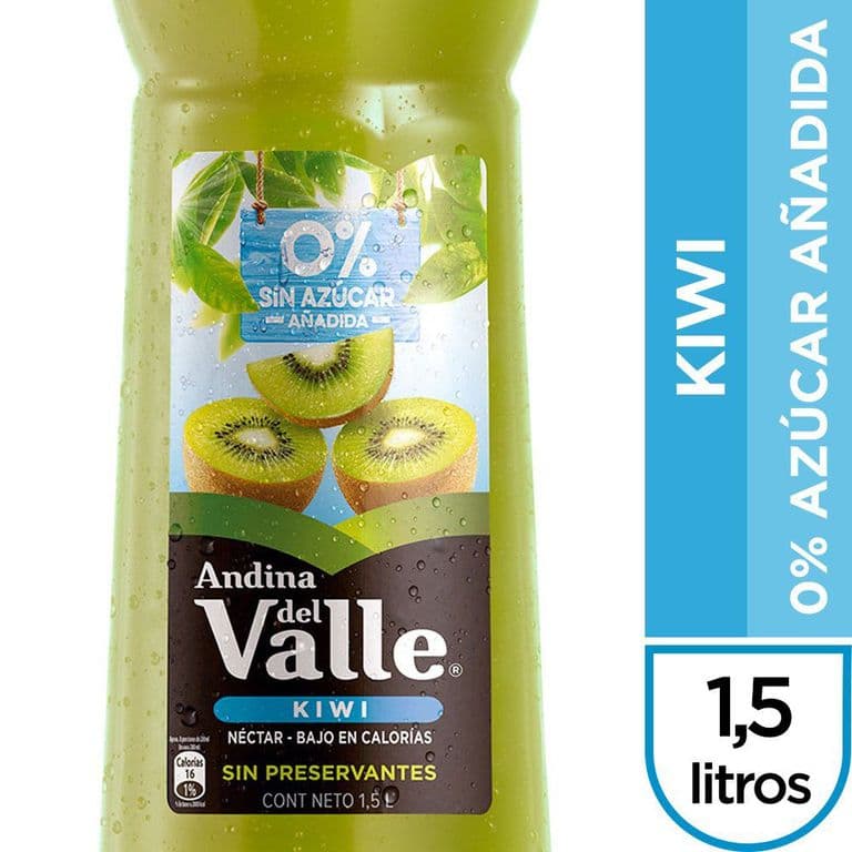 Néctar del Valle Kiwi 0% Azúcar Añadida 1.5 L