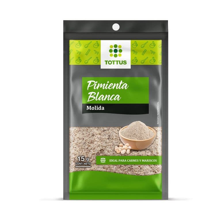 Pimienta Blanca Molida