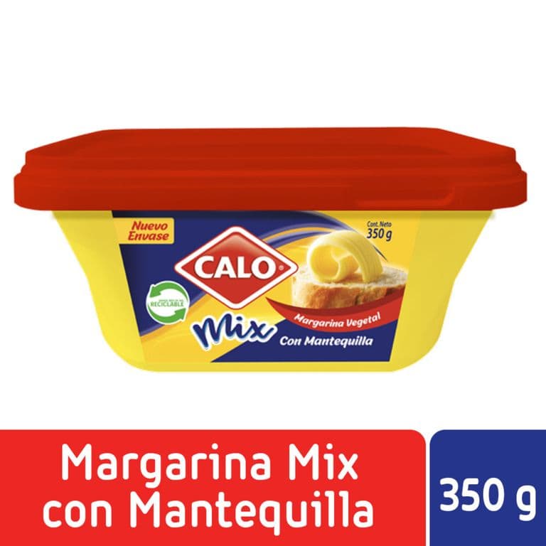 Margarina Mix con Mantequilla Calo 350 g