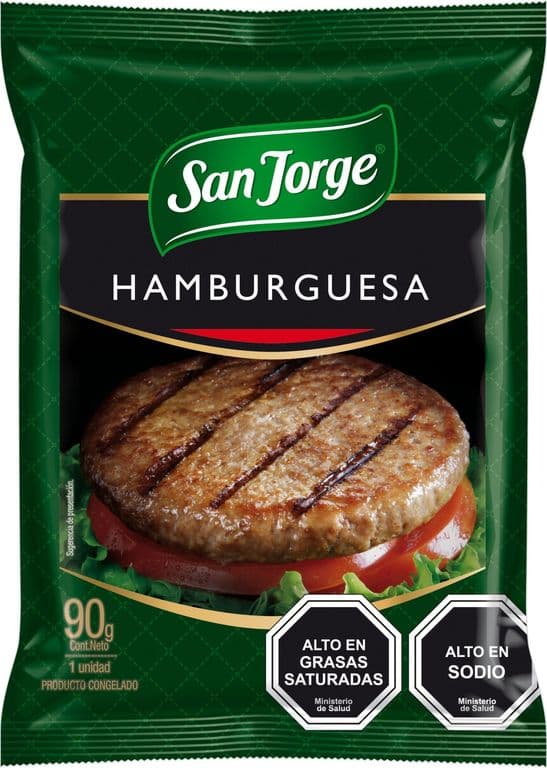 Hamburguesa de Vacuno San Jorge 90 g