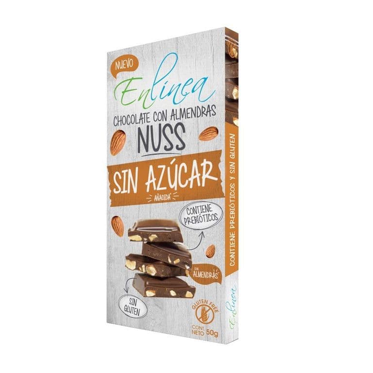 Chocolate nuss sin azúcar
