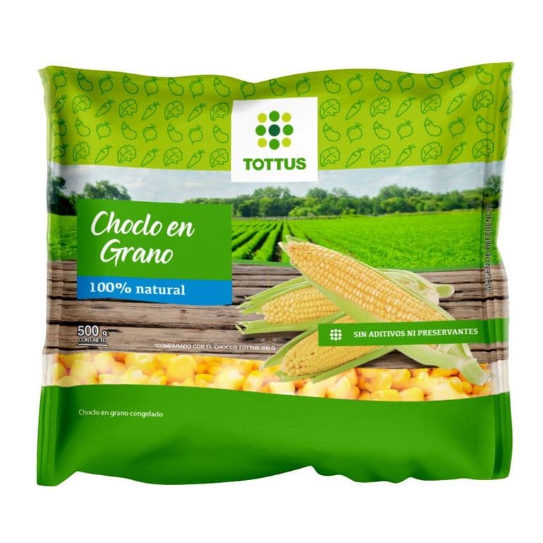 Choclo Dulce en Grano Congelado