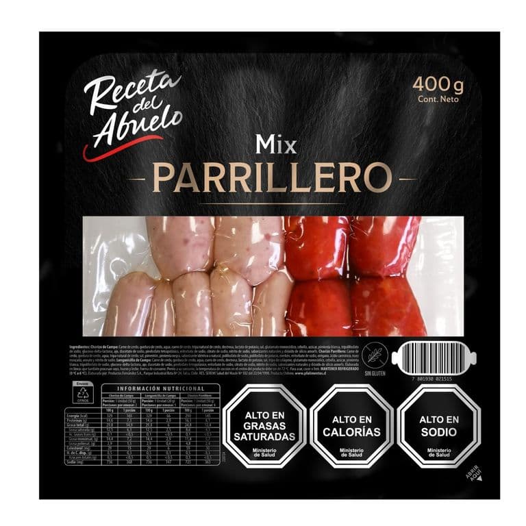 Mix Parrillero Receta del Abuelo 400 g