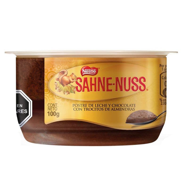 Postre Sahne Nuss Mousse de Chocolate 100 g