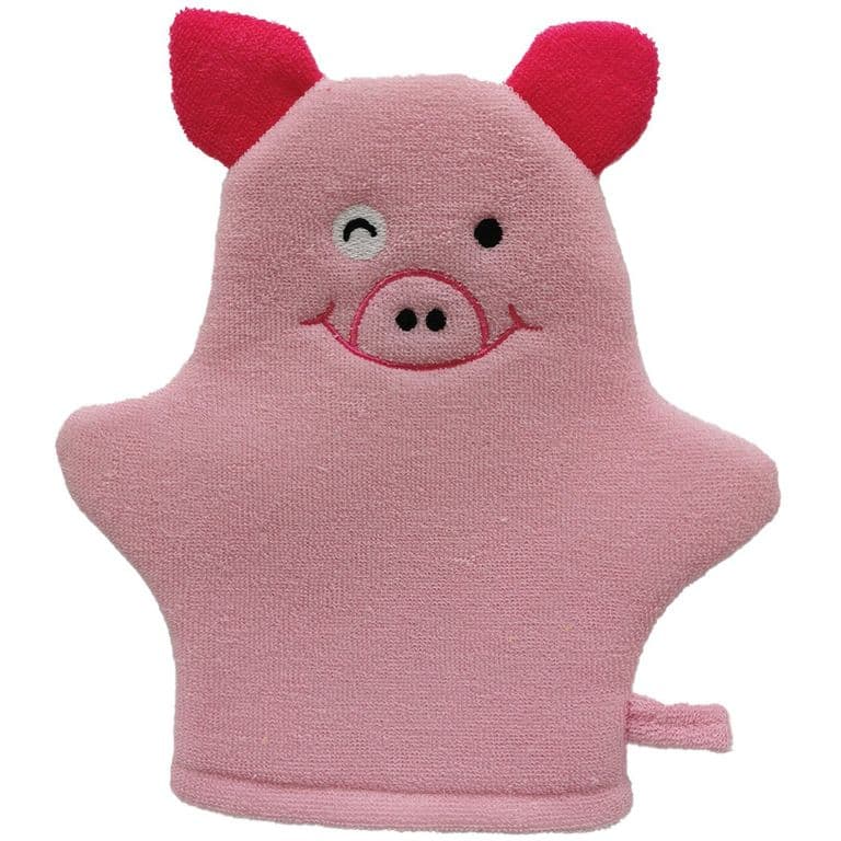 Guante De Baño Infantil Cerdito