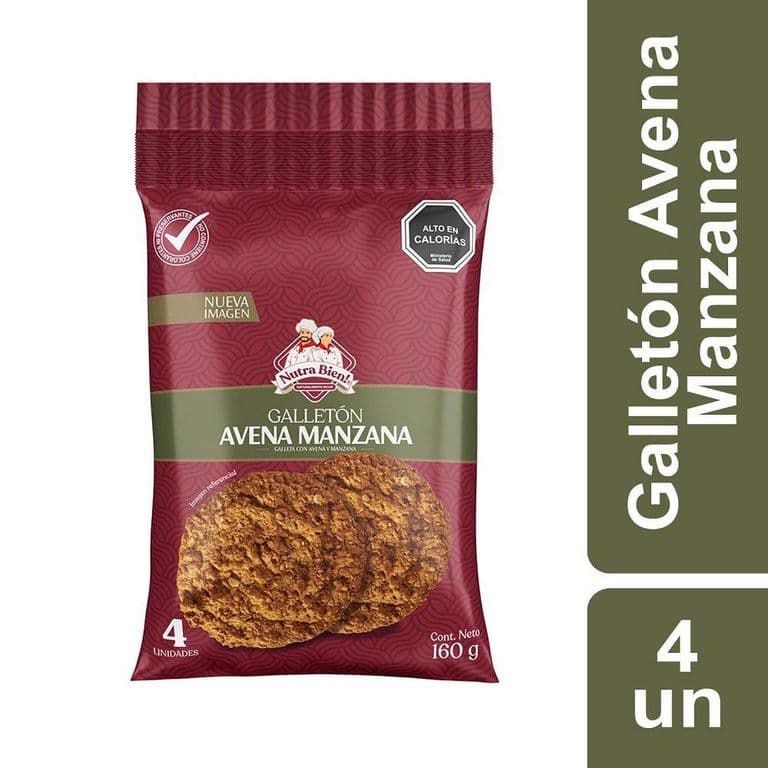 Galletón Avena Manzana