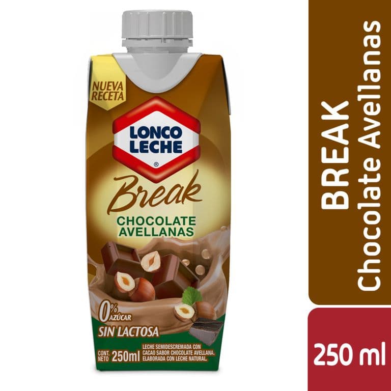 Leche Break Sabor Chocolate Avellana
