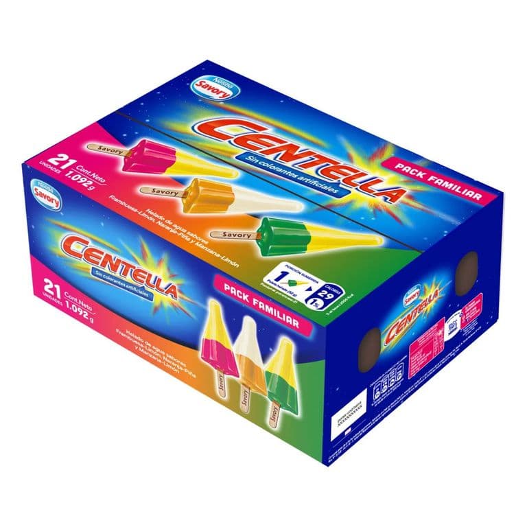 HELADO CENTELLA 3 SABORES NESTLE 1.1 LT