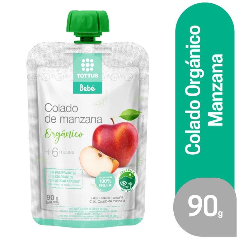 Colado de Manzana Orgánico