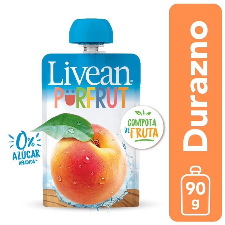 Compota Livean Durazno 90 g