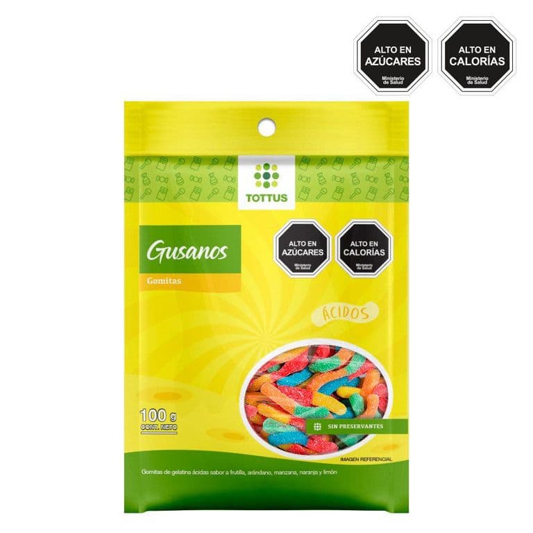 Gomitas Gusanos Acidos