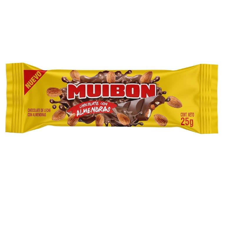 Chocolate Muibon Almendras 25 g
