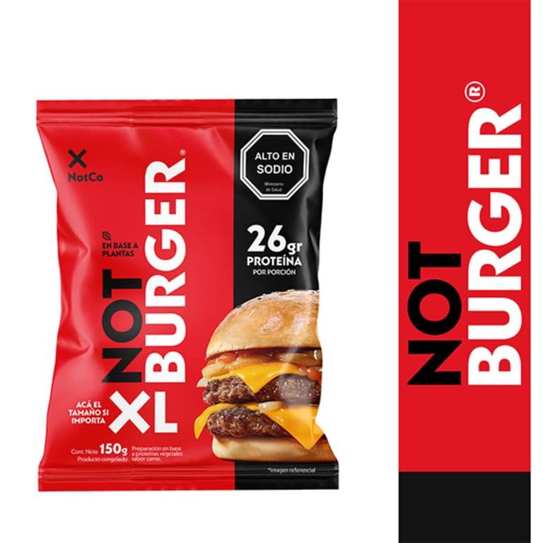Hamburguesa Vegetal NotBurger XL 150 g