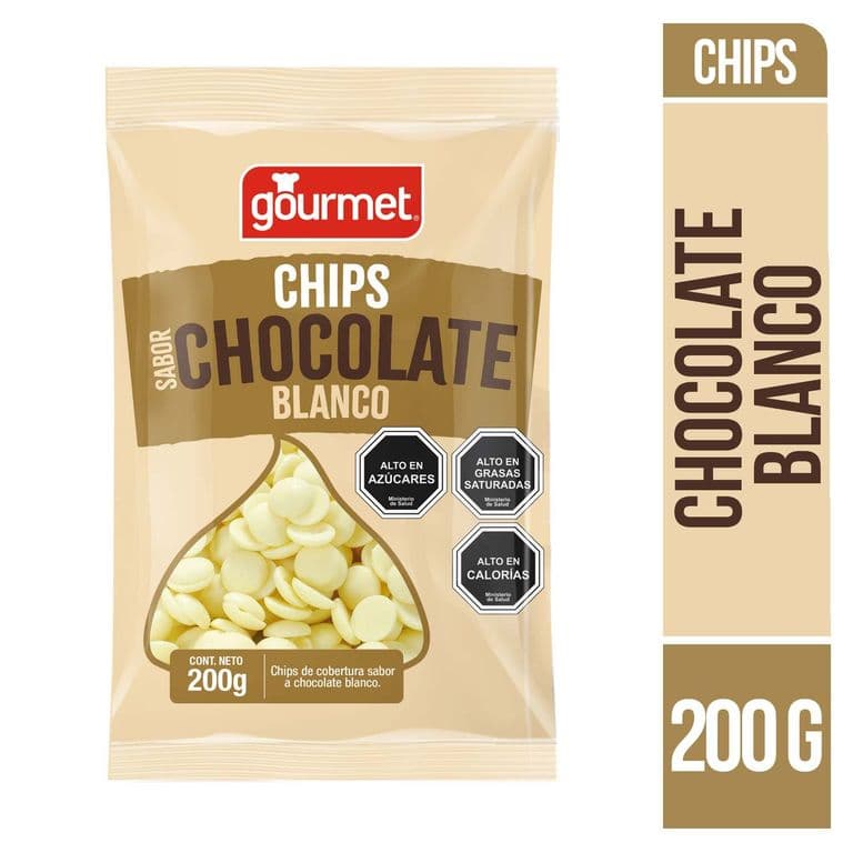 Chips de Chocolate Blanco 200 g