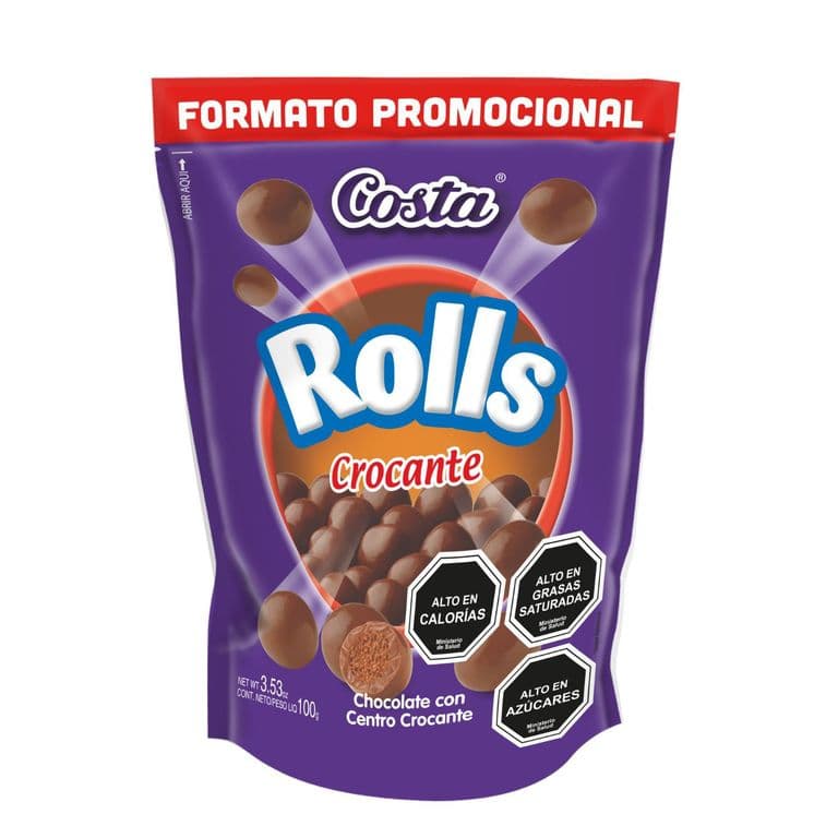 Chocolate Rolls Promo Crocante